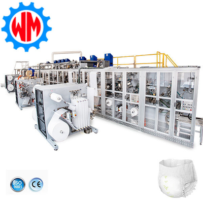 ซื้อ เครื่องทําผ้าอ้อมเด็กครบถ้วน PLC การควบคุมด้วยการปรับแต่งมืออาชีพ online manufacture
