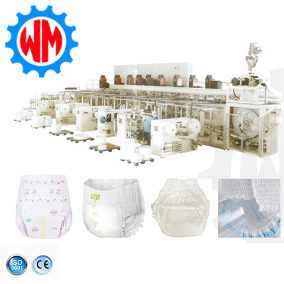 ซื้อ สายการผลิตผ้าอ้อมเด็กที่มีประสิทธิภาพสูง พร้อมระบบบรรจุสินค้าที่ฉลาด online manufacture