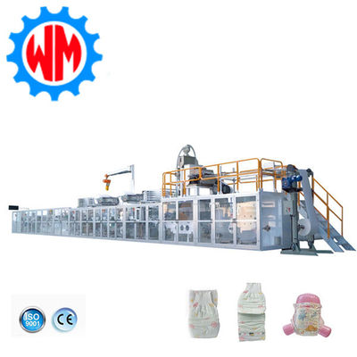 ซื้อ การทํางานที่มั่นคง ระบบควบคุมอัตโนมัติสายการผลิตผ้าอ้อมผู้ใหญ่ ด้วย CE online manufacture