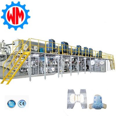 ซื้อ 2025 สายการผลิตผ้าอ้อมผู้ใหญ่แบบสมาร์ทใหม่แบบเต็มเซอร์โว online manufacture