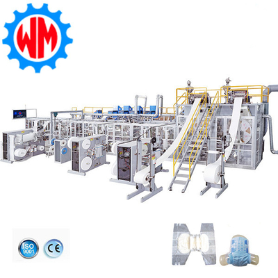 ซื้อ เครื่องทําผ้าอ้อมผู้ใหญ่ที่มีประสิทธิภาพสูง ระบบควบคุมอัตโนมัติ ส่งออกทั่วโลก online manufacture