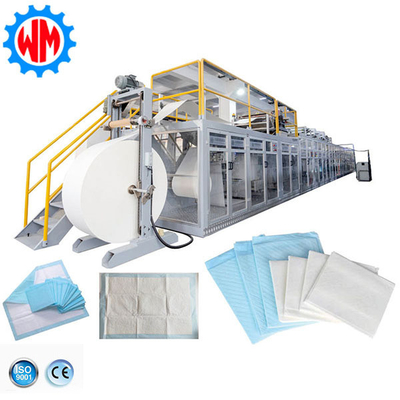 ซื้อ สายการผลิตพลังงานล่าง Underpad 380V 50HZ สตั๊กอัตโนมัติเต็มด้วย CE online manufacture