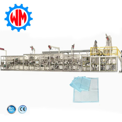 ซื้อ ความเร็วสูง PLC พยาบาล Pad การทําเครื่องจักรการปรับปรุงมืออาชีพ การผลิตออนไลน์