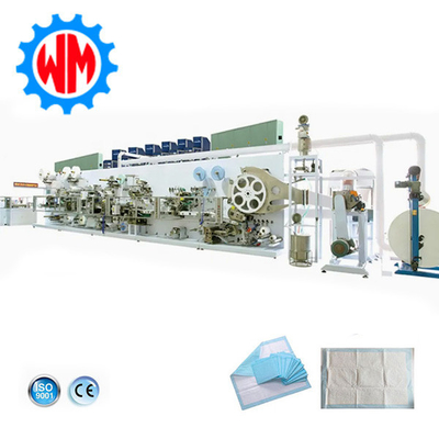 ซื้อ สายการผลิต Underpad แบบสมาร์ทเต็มเซอร์โว พร้อมโรงงานมืออาชีพ online manufacture