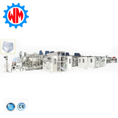 ซื้อ การบํารุงรักษาง่าย เครื่องทําผ้าอ้อมเด็กแบบ Full Servo Big Ring Waist ด้วย CE online manufacture