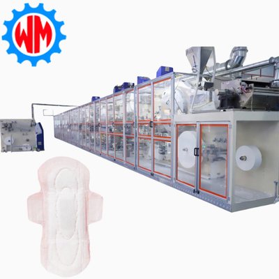ซื้อ สายการผลิตผ้าอนามัยแบบใหม่ขายดีพร้อมเครื่องบรรจุ ใช้งานง่าย การผลิตออนไลน์