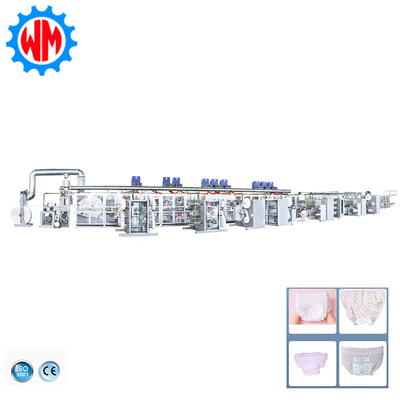 ซื้อ เครื่องทํากางเกงประจําเดือนที่มีประสิทธิภาพสูง พร้อมการฝึกอบรมในต่างประเทศ การผลิตออนไลน์