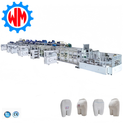 ซื้อ สายการผลิตกางเกงในสำหรับประจำเดือนมาตรฐานใหม่ เครื่องทำผ้าอนามัย ทำงานได้อย่างเสถียร การผลิตออนไลน์