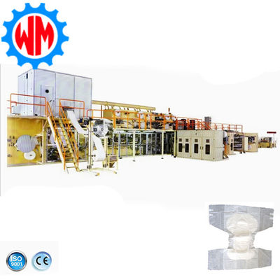 ซื้อ Innovative 400pcs/min Adult Diaper Making Machine for Improved Efficiency and Productivity การผลิตออนไลน์