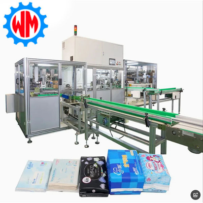 เครื่องบรรจุผ้าอ้อม/ผ้าอุดตันความเร็วสูง โรงงานที่พลังงานมาก ส่งออกทั่วโลก