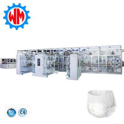 ล่างพลังงานเต็มเซอร์โววงแหวนใหญ่ เข็มขัด Baby Diaper Production Line กับ CE