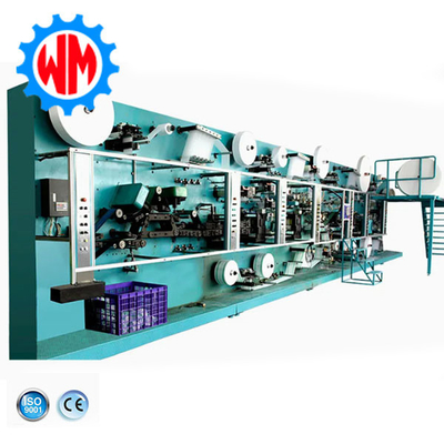 เครื่องบรรจุผ้าอ้อมแบบ Auto Stacker CE เครื่องประทับผ้าอ้อมสุขภาพ